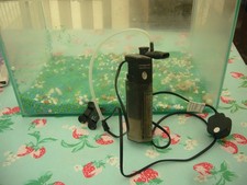 Glass fish tank without lid