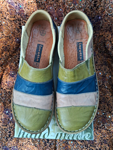 Loretta leather slip - loretta, flats