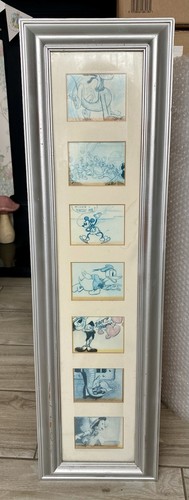 Framed disney printed sketches - framed,