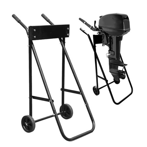 Foldable outboard motor stand - foldable,