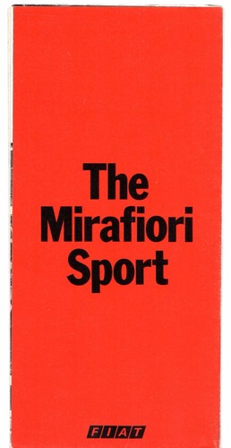 Fiat 131 mirafiori sport - 131,