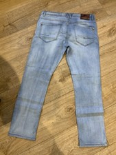 crosshatch black label jeans, Slim fit Buraca, Size 36S, Light Blue , Pre-loved 