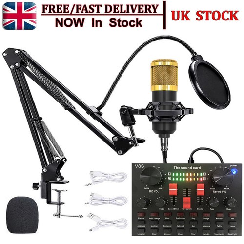 Microphone set podcast - microphone, music