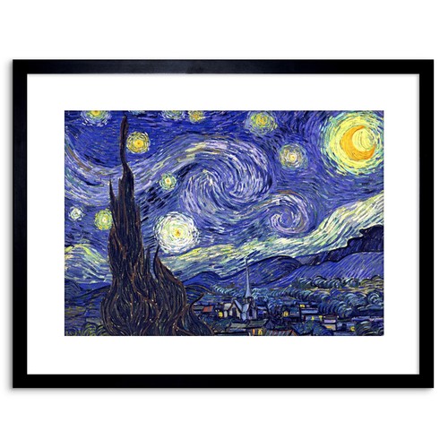 Painting van gogh - starry, night