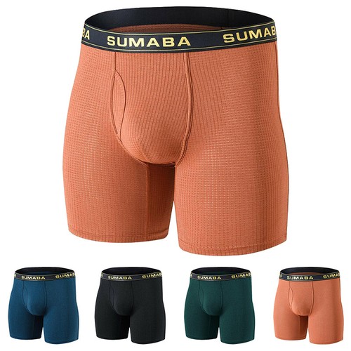 Mens tagless big pouch boxer - pouch,
