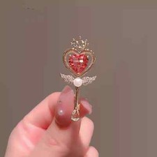 Crown Heart Magic Wand Crystal
