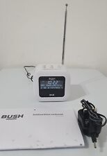 BUSH 506-7189 BLACK DAB ALARM CLOCK RADIO