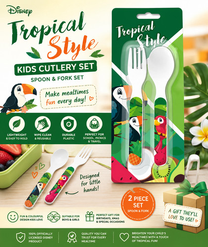 2pcs reusable plastic utensils - reusable,