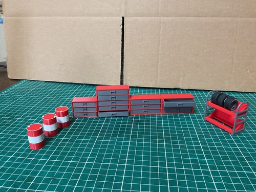Scalextric slot car scenery - car,