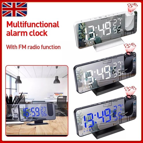 Digital radio clock projection - radio,