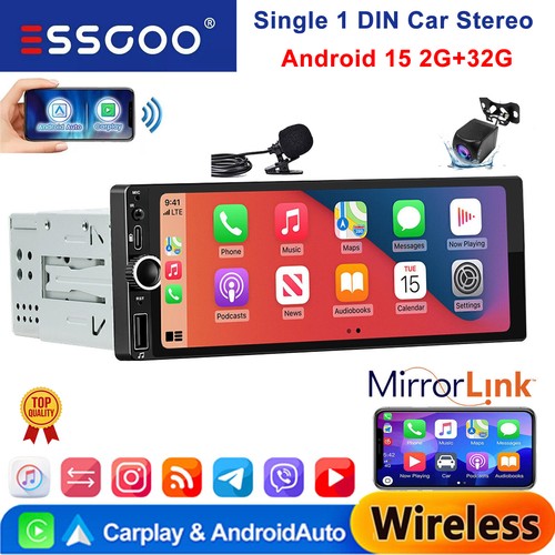 Mic single din android 15 - 1,