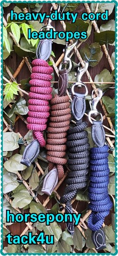 Heavy duty thick cord leadrope - heavy,