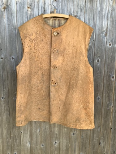 Leather jerkin blacksmiths - leather,