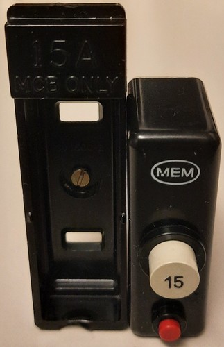 Mem amp plug type mcb - mem, 15
