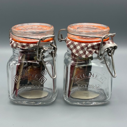 Kilner square clip top spice - clip,