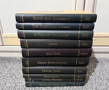 Great Reads Classics Book Set of X10 Dickens Jane Austen Bronte Alcott 2004