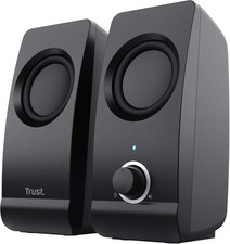 Trust 17595 Remo 2.0 PC Speakers for Computer and Laptop, 16 W, USB Powered, Bl
