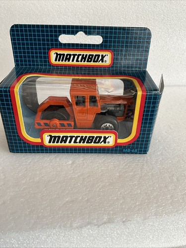Matchbox bomag road roller - road,