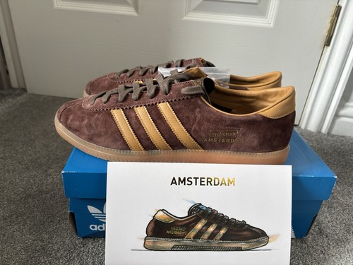 Adidas amsterdam brown 5 - adidas, uk