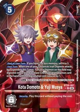 Digimon Kota Domoto & Yuji Musya [BT20-087] (Alternate Art) [Special Booster 2.5