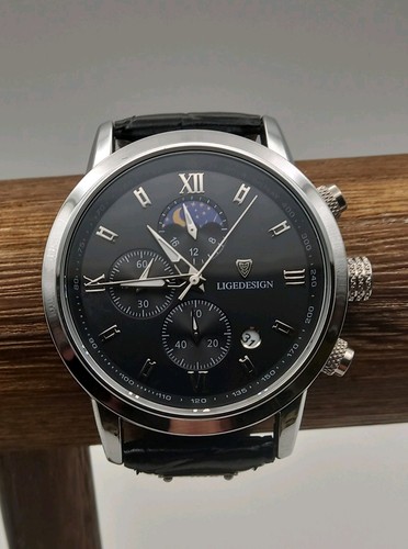 Lige quartz chronograph watch - lige,