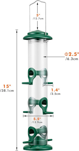 Iborn metal bird feeders - feeders, 6