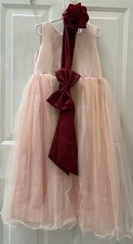Blush Pink Flower Girl Dress