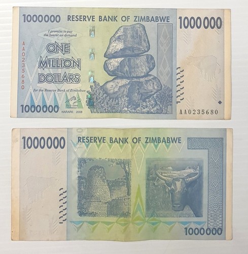 Zimbabwe million dollars - zimbabwe,