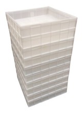 Square Plastic Stacking Food