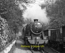 Railway Photo - Stanier 8F 2-8-0 on the Crewe Works internal railway c1948