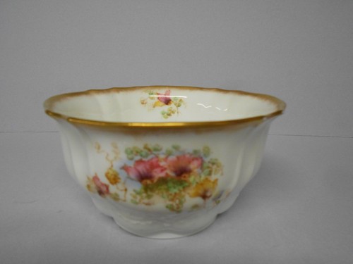Antique large bone china sugar - large,