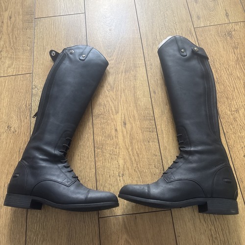 Ariat black horse riding boots - riding,