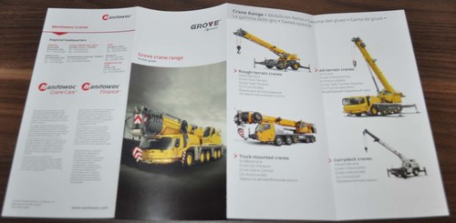 Grove crane model - crane, range