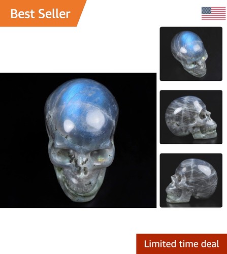 Hand carved labradorite - 2.0",