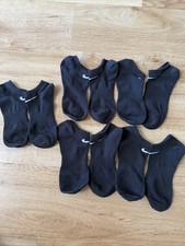 Nike Ankle Socks Black Five Pack