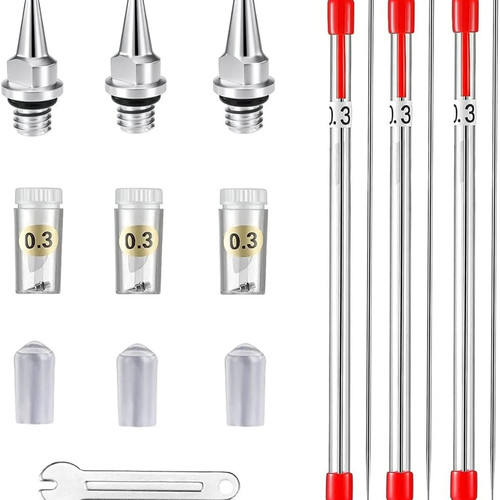 Airbrush nozzle needle - airbrush,