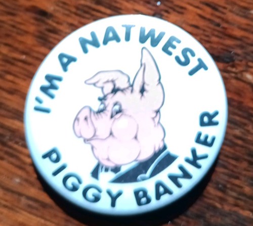 Vintage natwest piggy - a,