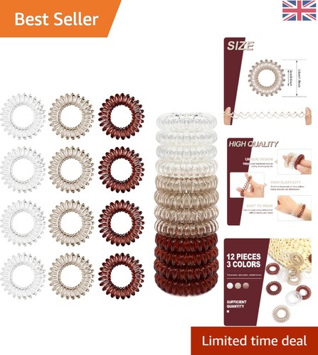 Traceless reusable spiral hair - traceless,