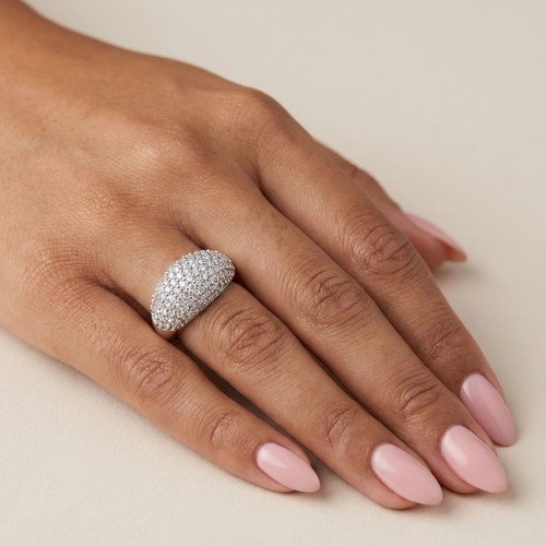 Right hand engagement ring 14k - hand,