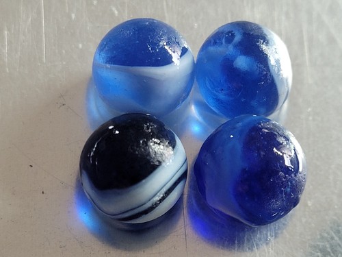 Vintage blue swirl sea - vintage,