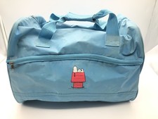 Blue La Redoute Peanuts Snoopy Carry Bag and Lunchbox Cool Bag with Straps 