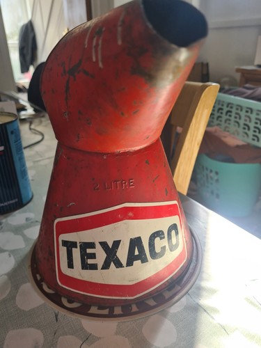 Vintage 50s 60s litre texaco - vintage, 50s/60s