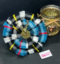Thompson Blue Modern Tartan