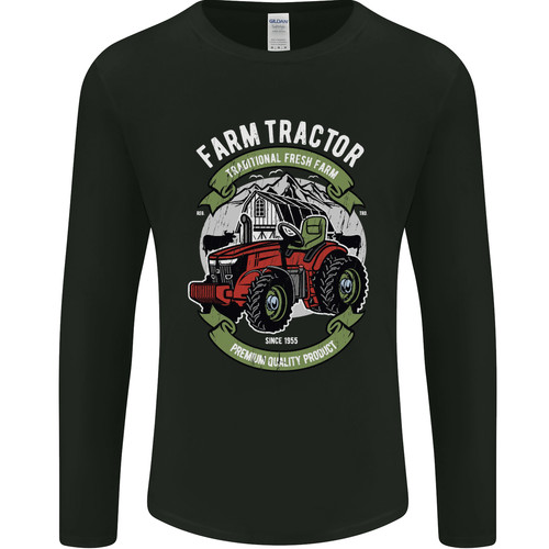 Farm tractor farming - tractor, farmer