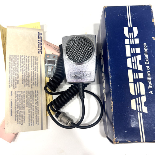 Vintage astatic microphone - ,