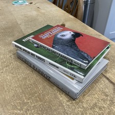 African Grey Parrots. 3 book  Bundle. Birds. Pets. 