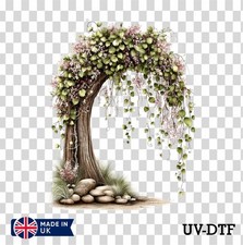 Floral Willow Arch UV DTF