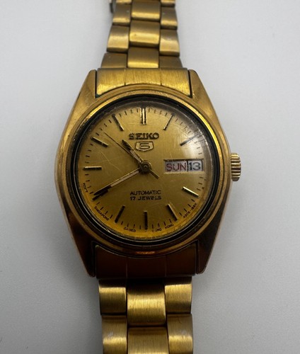 Vtg seiko ladies gold - seiko,
