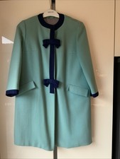 Vintage Mansfield By Frank Russell 60s Women’s Size 12 Turquoise And Navy