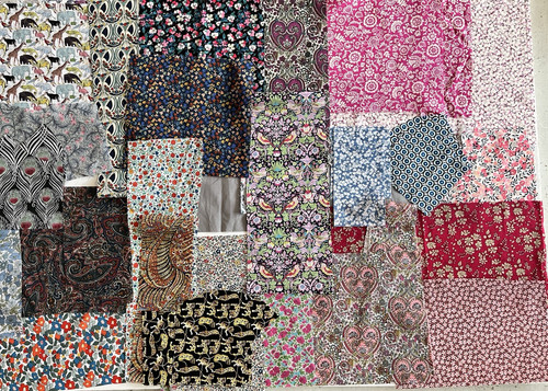 Box liberty lawn - lawn, remnants